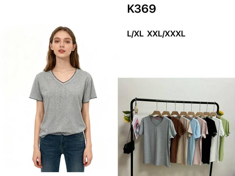 Bluzki damskie Roz L/XL-2XL/3XL, Mix Kolor Paczka 12 szt