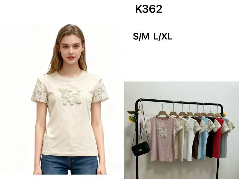 Bluzki damskie Roz S/M-L/XL , Mix Kolor Paczka 12 szt