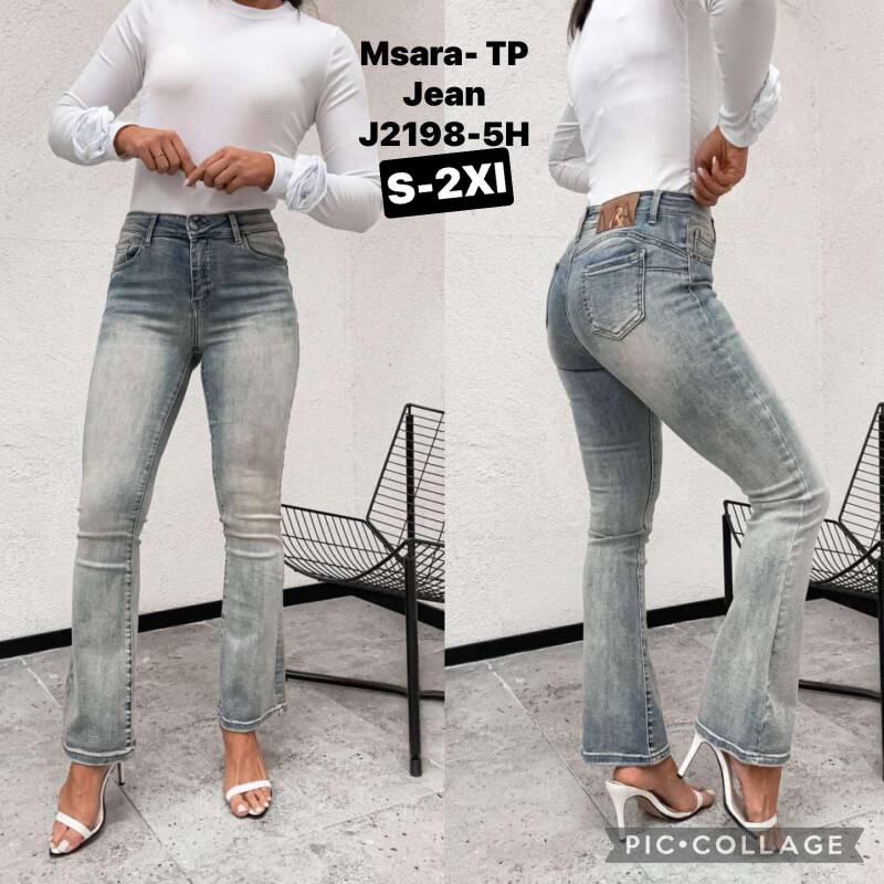 Spodnie damskie jeansy Roz S-2XL, 1 Kolor Paczka 12 szt