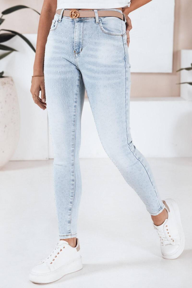 Spodnie damskie jeansy Roz XS-XL, 1 Kolor Paczka 10 szt