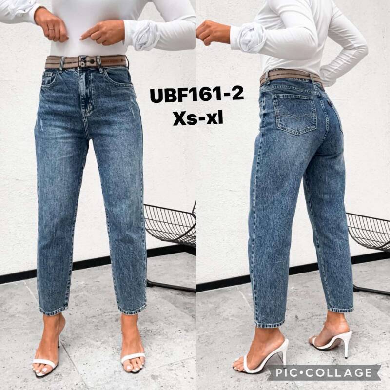 Spodnie damskie jeansy Roz XS-XL, 1 Kolor Paczka 10 szt