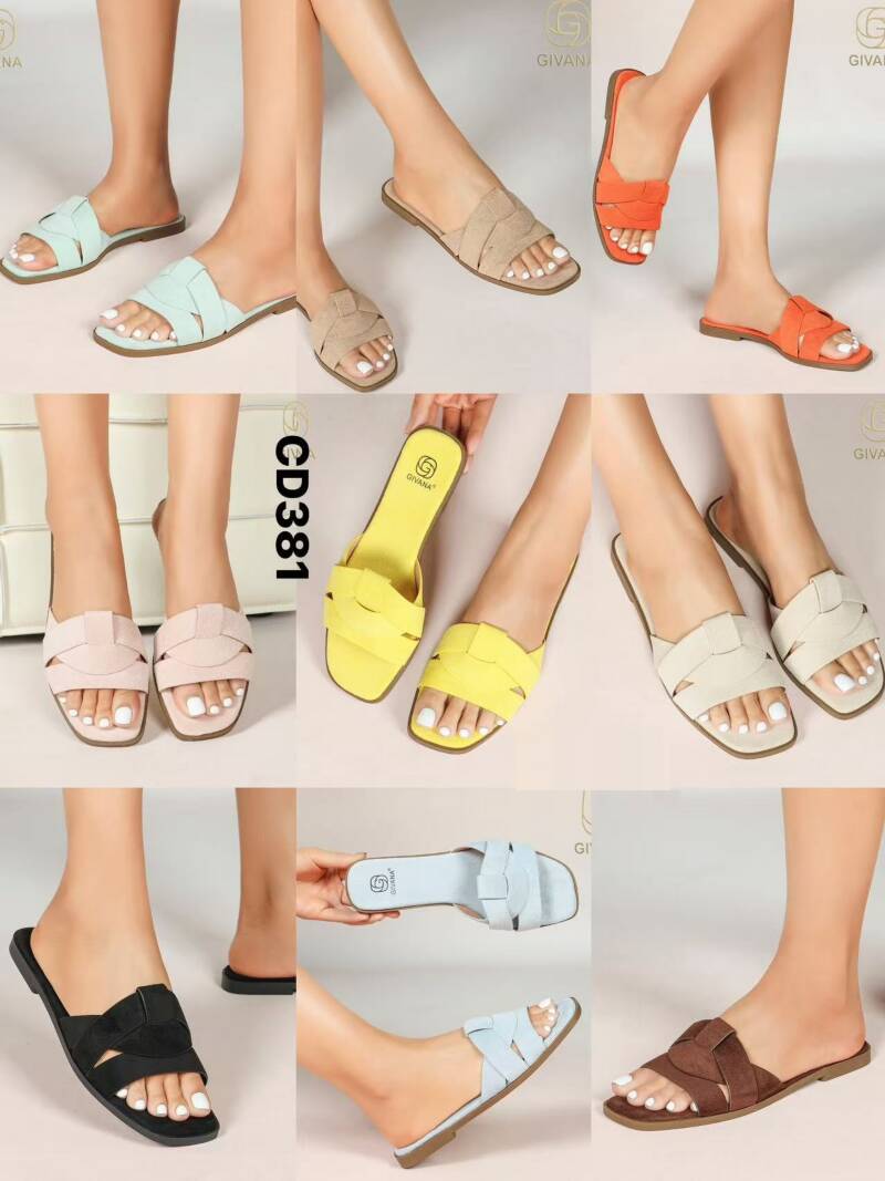 Klapki damskie Roz 36-41/ 12 par 1