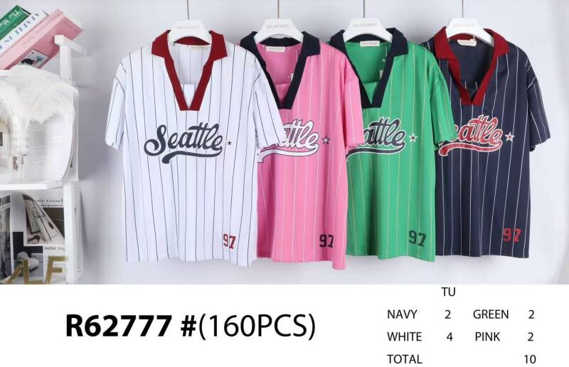 Bluzka damskie (Francja produkt) Roz Standard, Mix Kolor .Paczka 10 szt