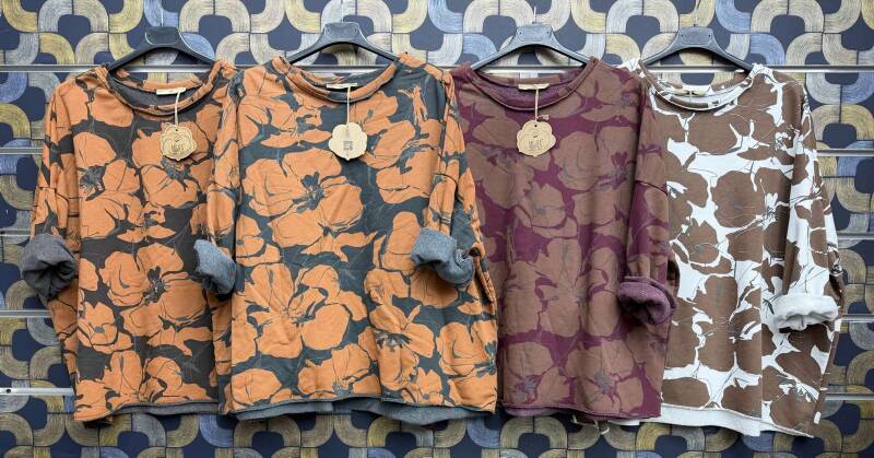 Bluzki damskie (Włoskie produkt) Roz Standard, Mix Kolor Paczka 5 szt