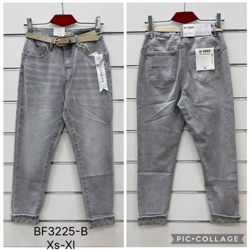 Spodnie damskie jeansy Roz XS-XL, 1 Kolor Paczka 10 szt 1