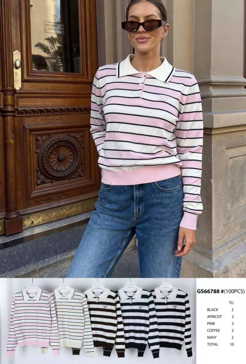 Bluzka damskie (Francja produkt) Roz Standard, Mix Kolor .Paczka 10 szt