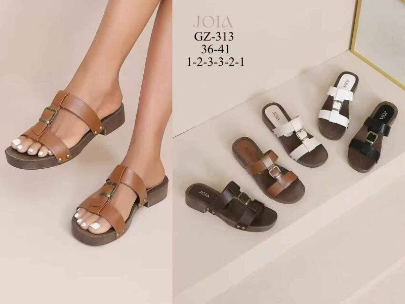 Klapki damskie Roz 36-41/ 12 par 1