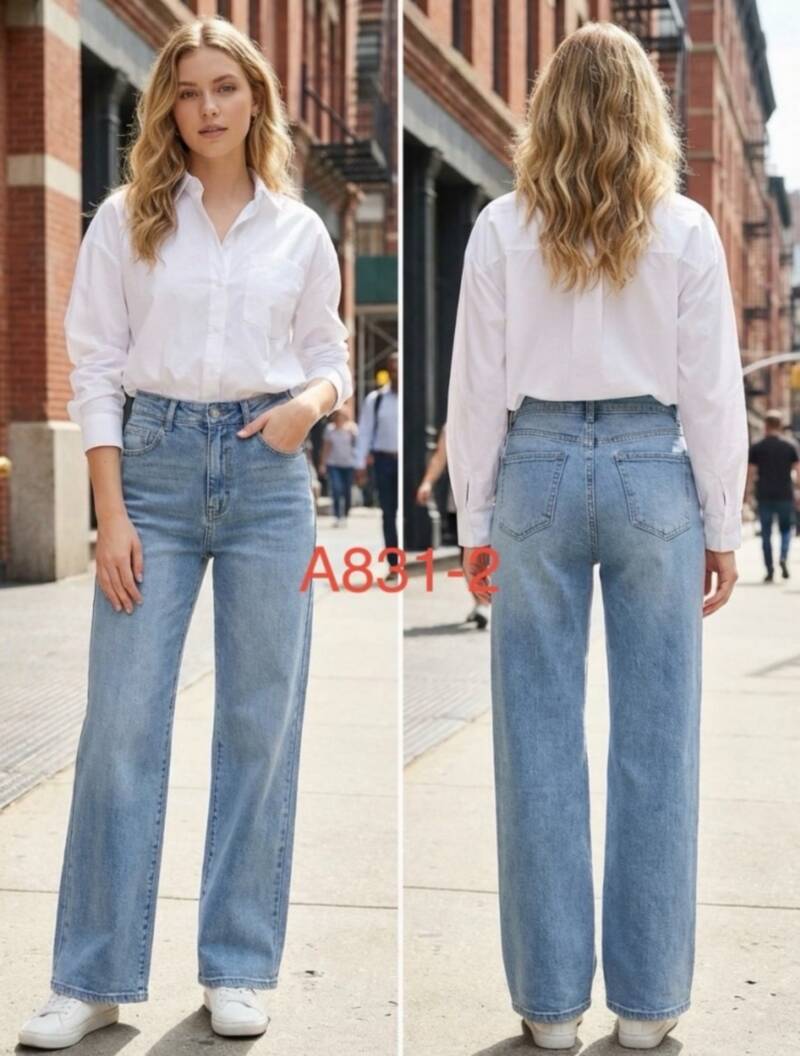 Spodnie damskie jeansy Roz XS-XL, 1 Kolor Paczka 10 szt 1