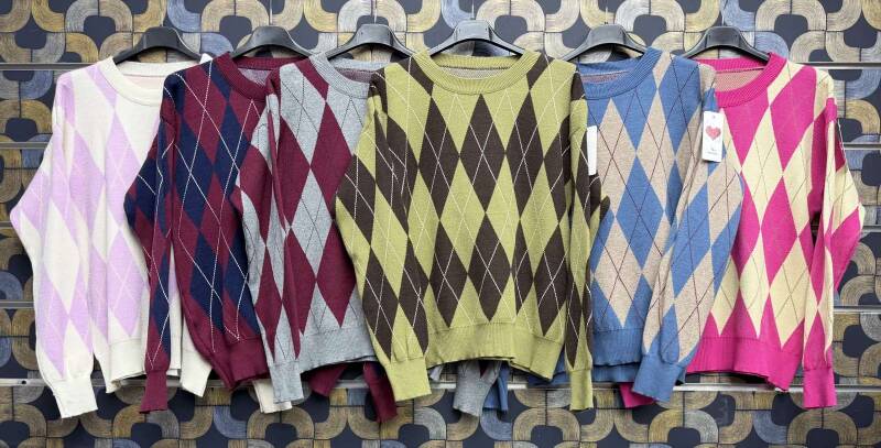  Swetry damskie (Włoskie produkt) Roz Standard, Mix Kolor Paczka 5 szt