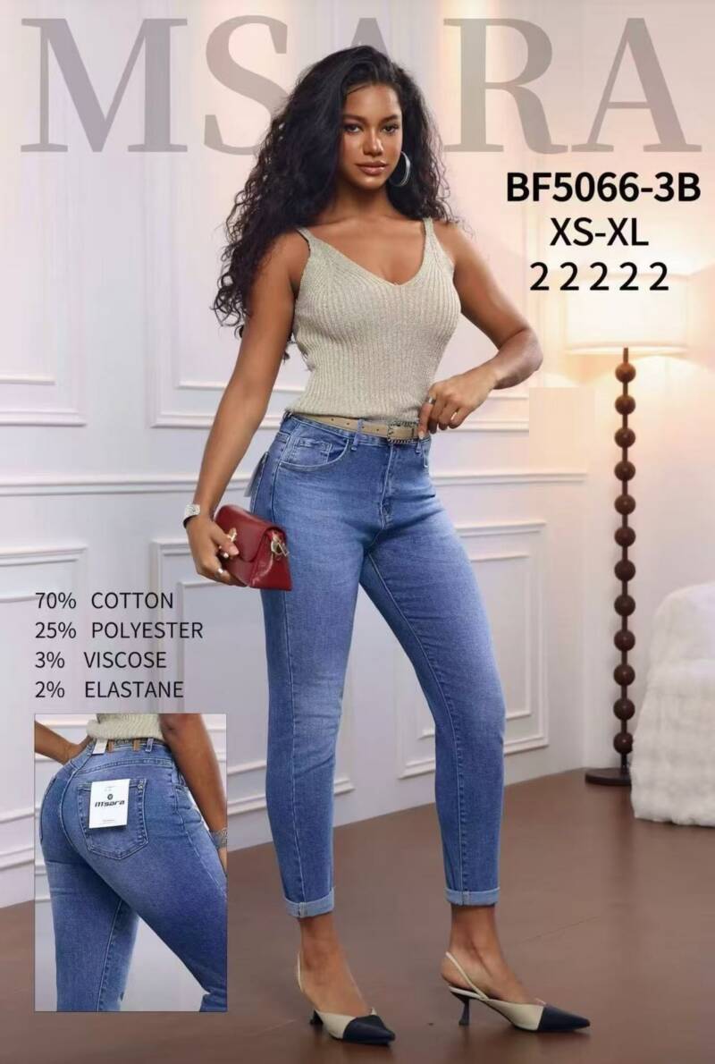 Kurtki damskie jeansy Roz XS-XL, 1 Kolor Paczka 10 szt