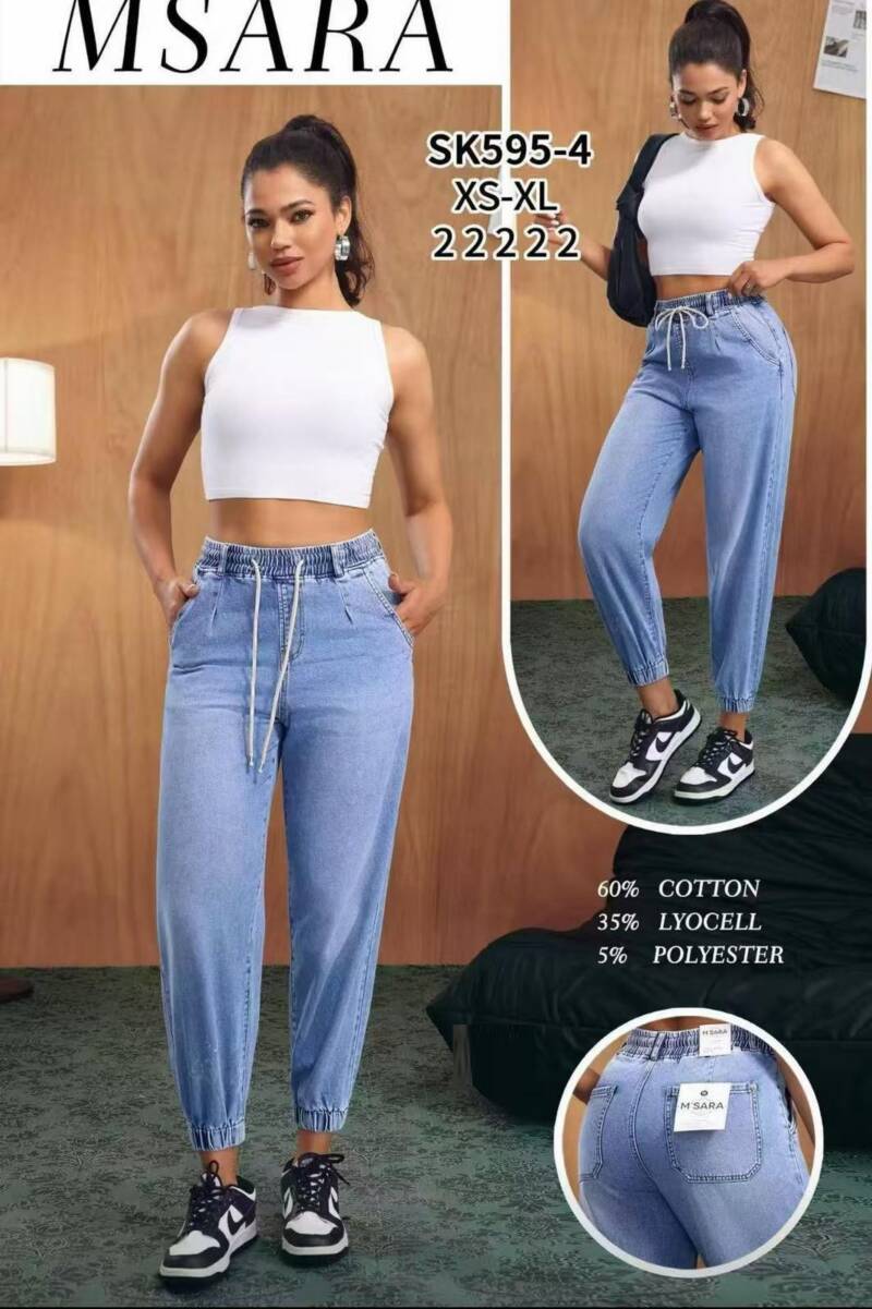 Kurtki damskie jeansy Roz XS-XL, 1 Kolor Paczka 10 szt