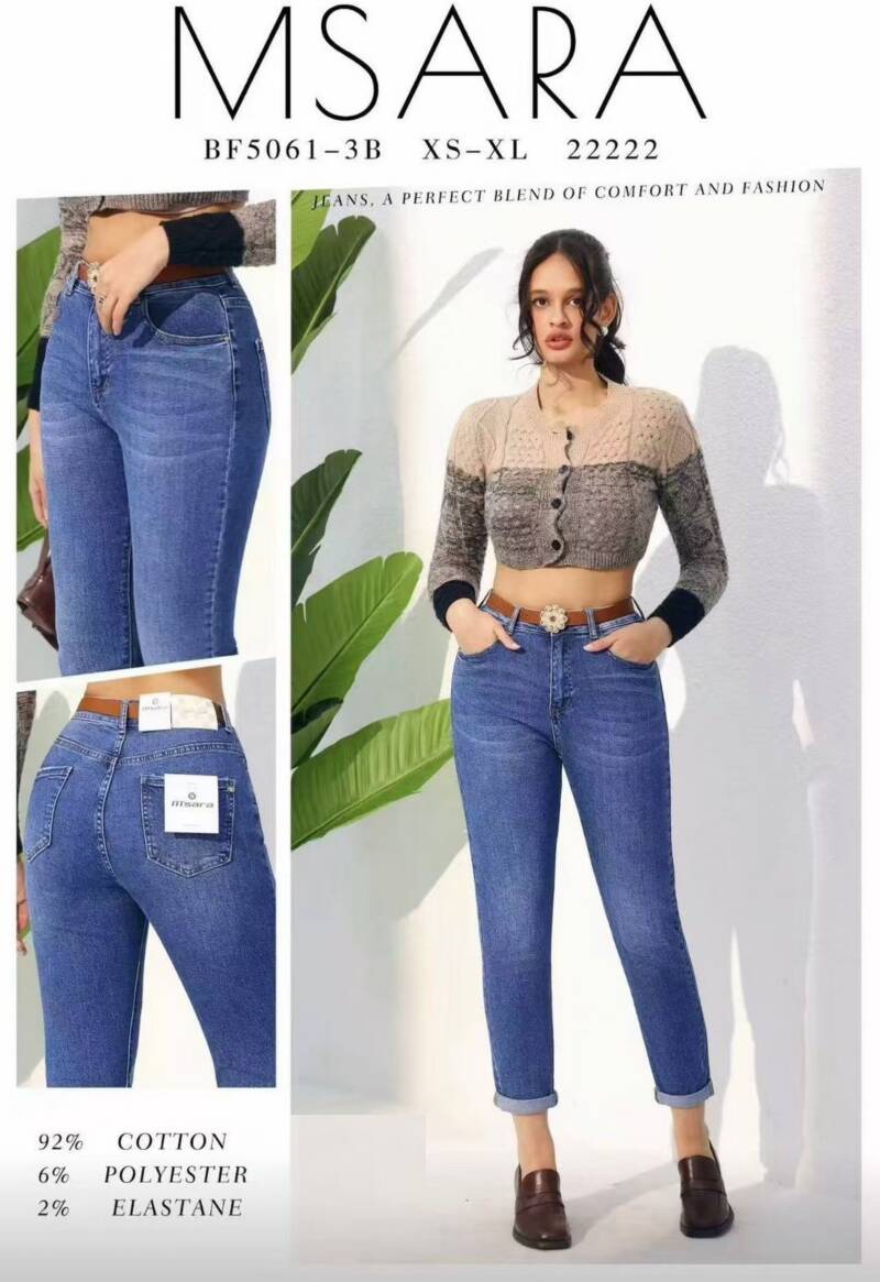 Kurtki damskie jeansy Roz XS-XL, 1 Kolor Paczka 10 szt