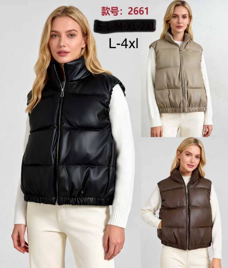 Kamizelki damskie Roz L-4XL, Mix Kolor .Paczka 5 szt 1