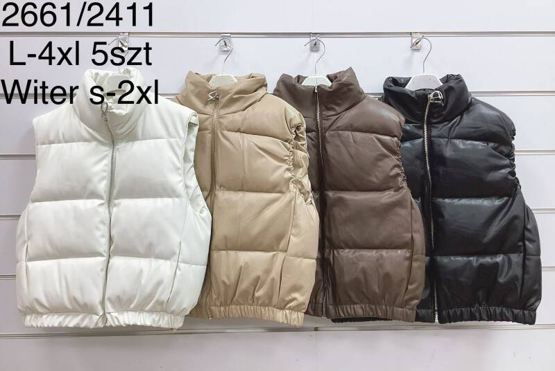 Kamizelki damskie Roz L-4XL, Mix Kolor .Paczka 5 szt 1