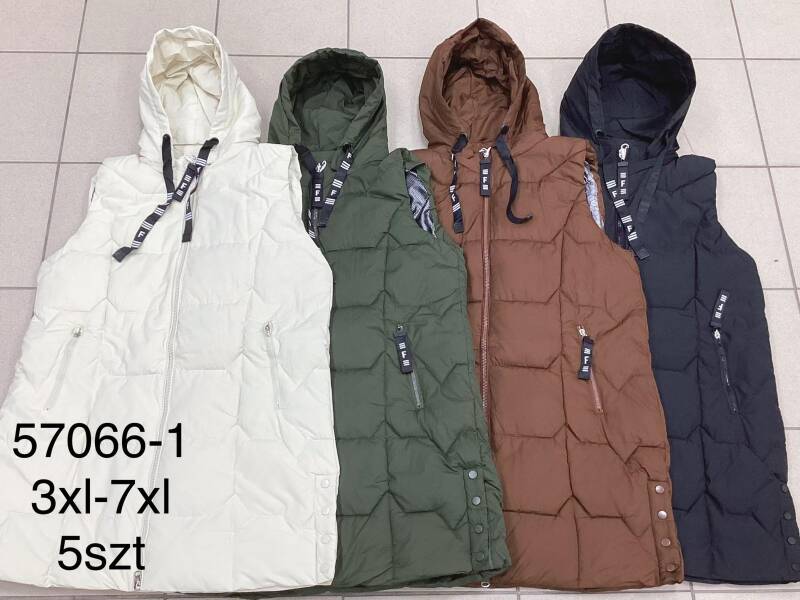 Kamizelki damskie Roz 3XL-7XL, Mix Kolor .Paczka 5 szt