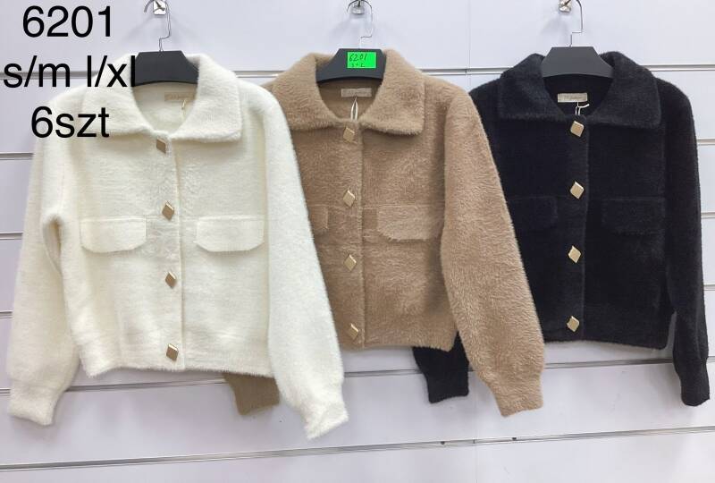 Narzutki damskie cienki  Roz S/M-L/XL , Mix Kolor .Paczka 6 szt