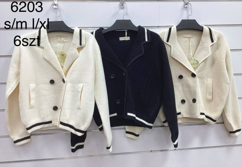 Narzutki damskie cienki  Roz S/M-L/XL , Mix Kolor .Paczka 6 szt