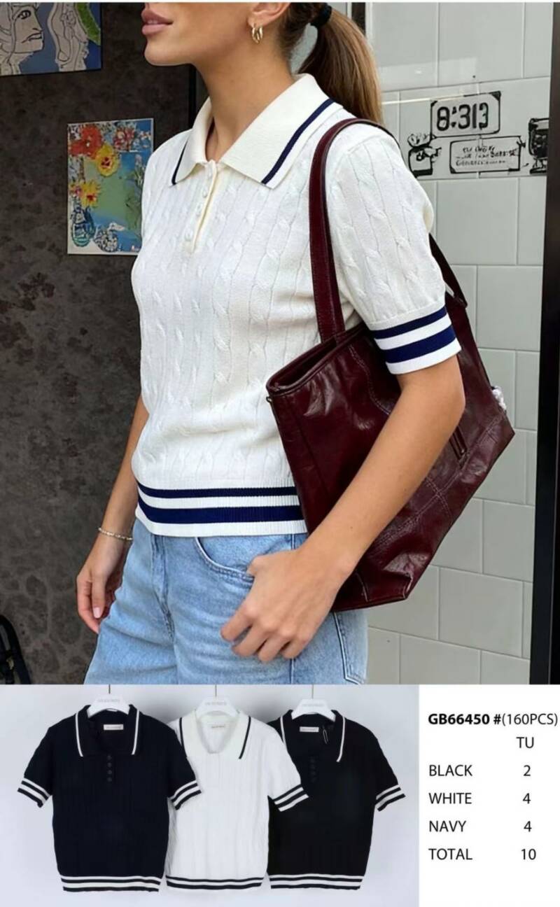 Bluzka damskie (Francja produkt) Roz Standard, Mix Kolor .Paczka 10 szt 1