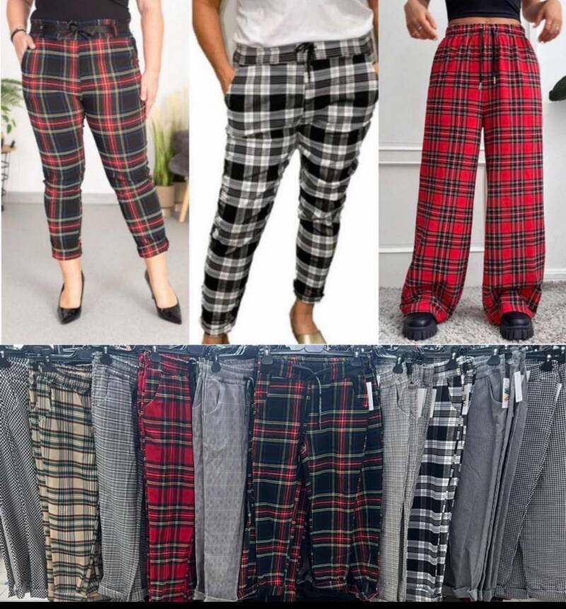 Spodnie damskie (Włoskie produkt) Roz S-2XL, Mix Kolor Paczka 5 szt