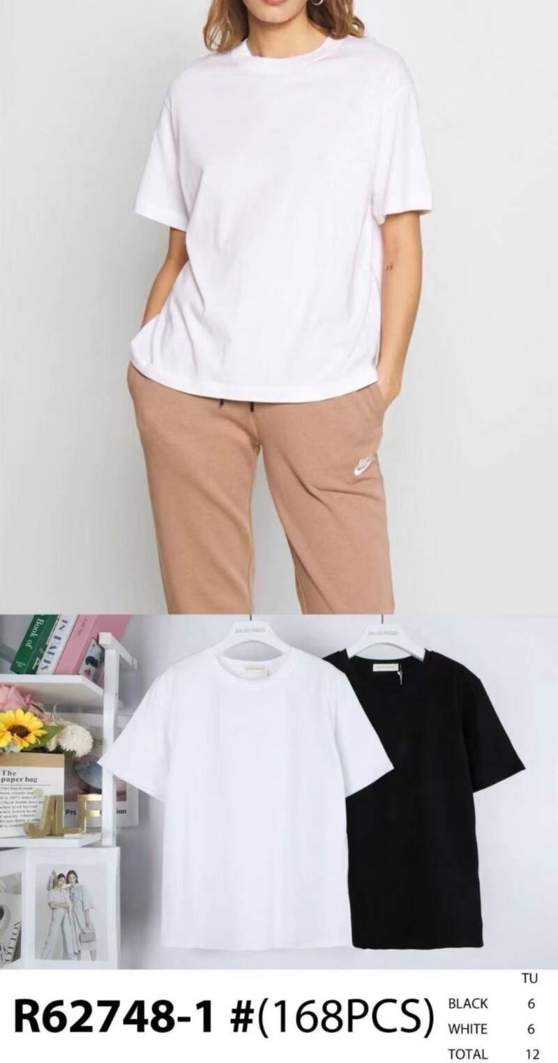 Bluzka damskie (Francja produkt) Roz Standard, Mix Kolor .Paczka 12 szt