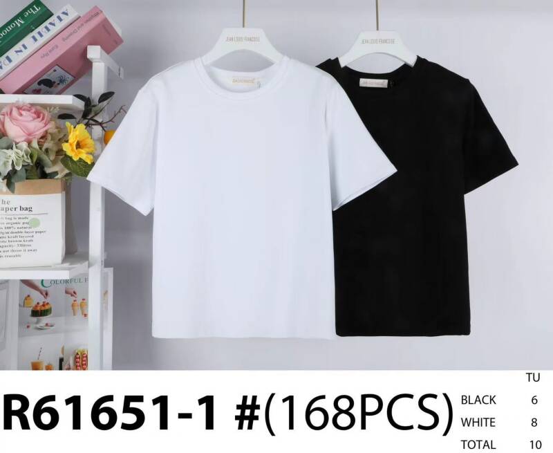 Bluzka damskie (Francja produkt) Roz Standard, Mix Kolor .Paczka 12 szt