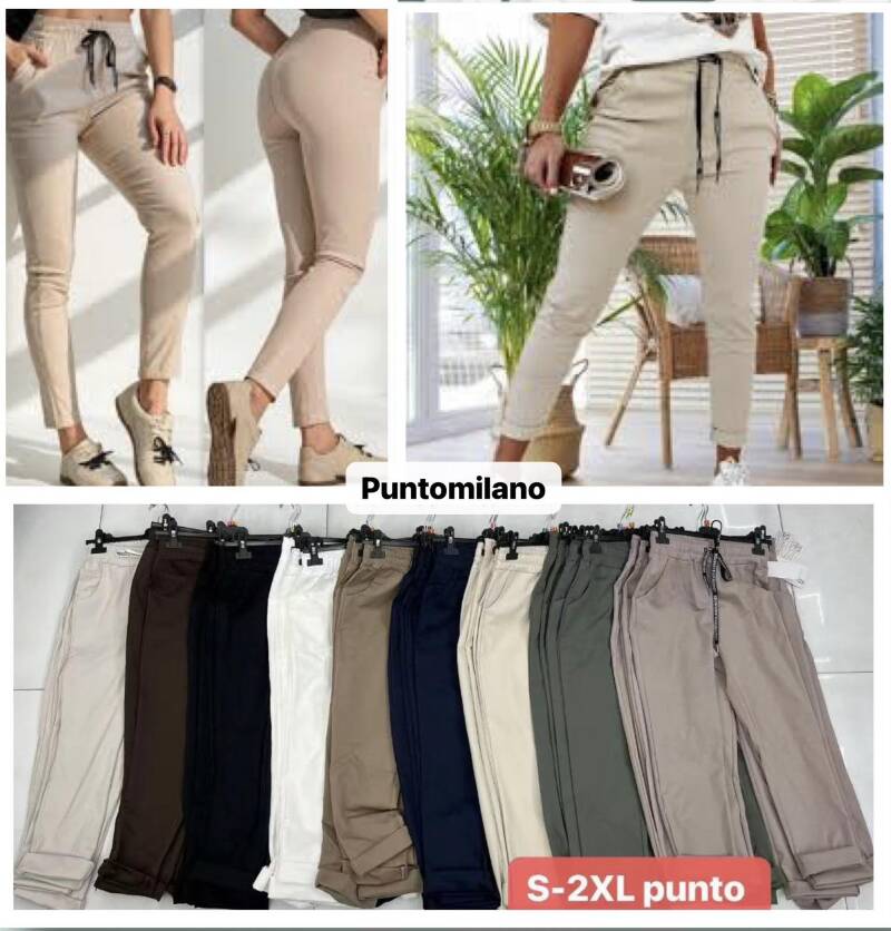 Spodnie damskie (Włoskie produkt) Roz S-2XL, Mix Kolor Paczka 5 szt