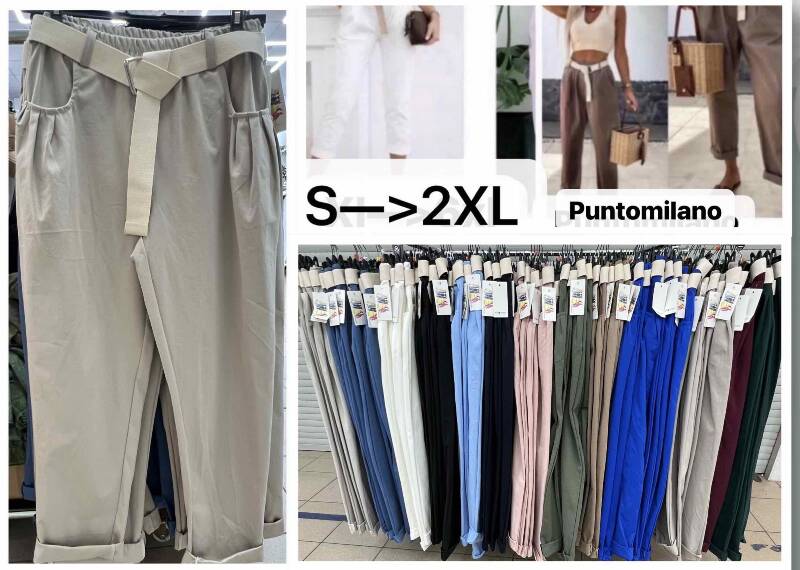 Spodnie damskie (Włoskie produkt) Roz S-2XL, Mix Kolor Paczka 5 szt