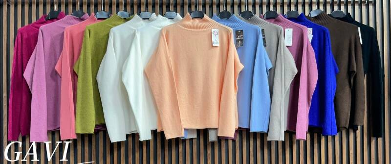 Swetry damskie (Włoskie produkt) Roz Standard, Mix Kolor Paczka 5 szt