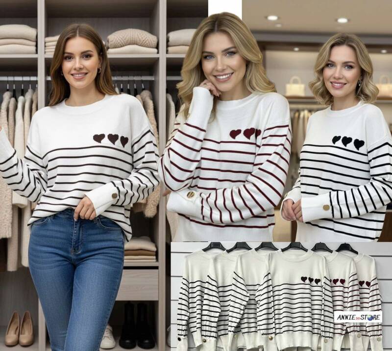 Bluzki damskie (Włoskie produkt) Roz Standard, Mix Kolor Paczka 6 szt