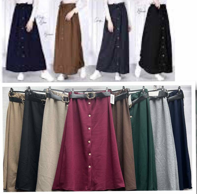 Spodnice damskie (Włoskie produkt) Roz Standard, Mix Kolor Paczka 5 szt