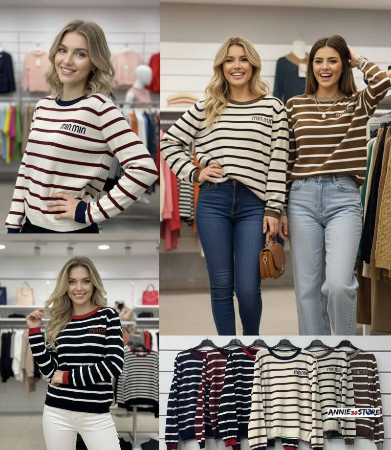 Bluzki damskie (Włoskie produkt) Roz Standard, Mix Kolor Paczka 6 szt