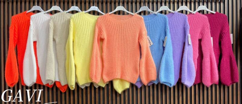 Swetry damskie (Włoskie produkt) Roz Standard, Mix Kolor Paczka 5 szt