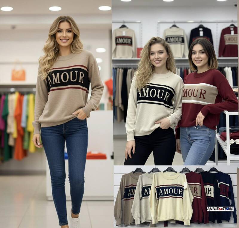 Bluzki damskie (Włoskie produkt) Roz Standard, Mix Kolor Paczka 6 szt