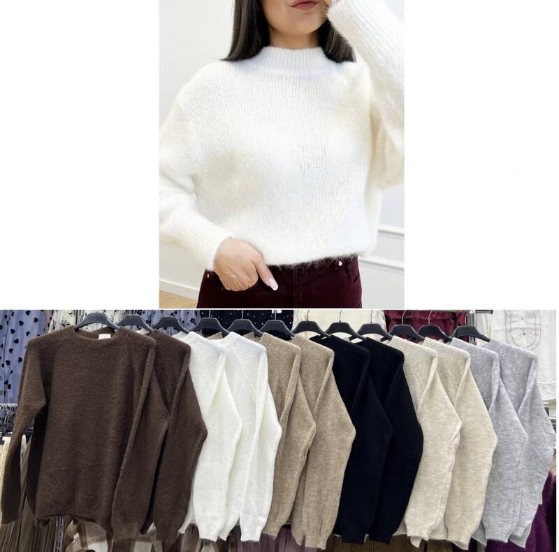 Swetry damskie Roz Standard, Mix Kolor Paczka 10 szt