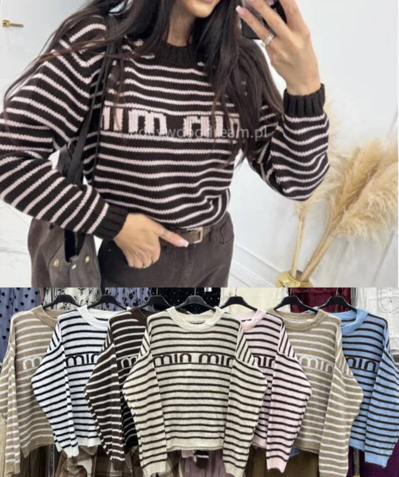 Swetry damskie Roz Standard, Mix Kolor Paczka 10 szt