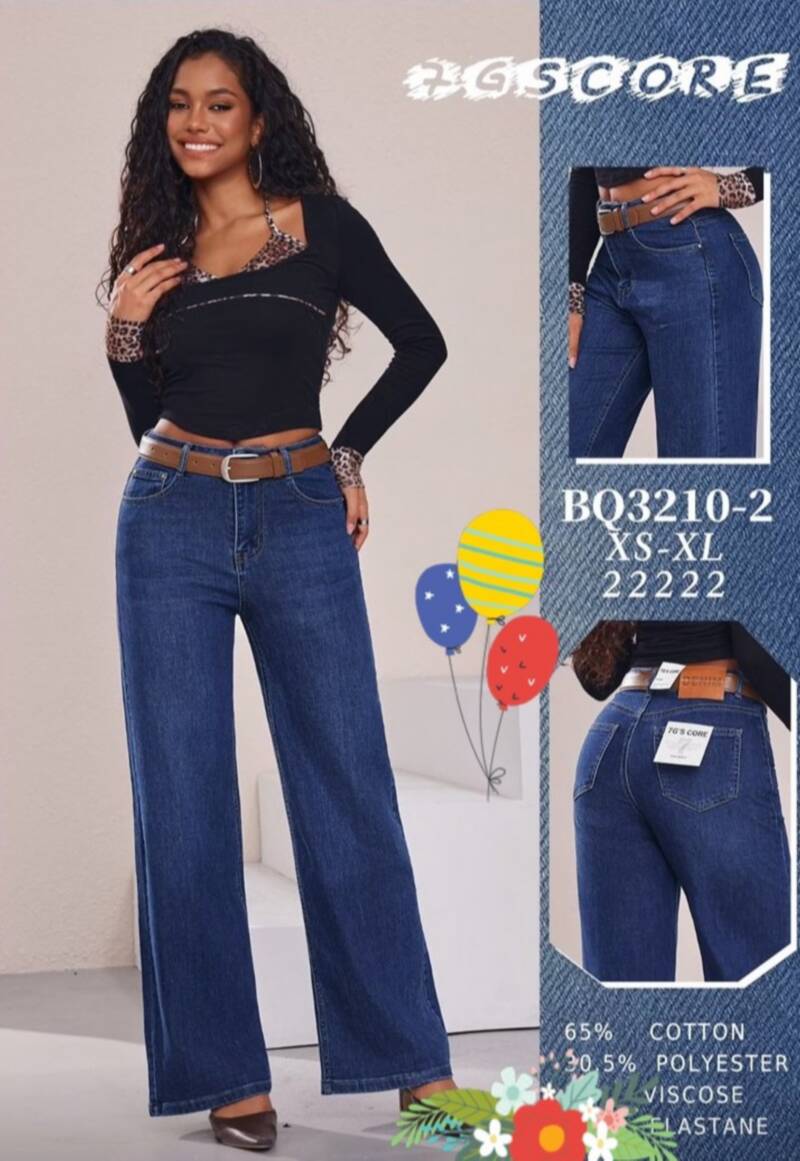 Spodnie damskie jeansy Roz XS-XL, 1 Kolor Paczka 10 szt