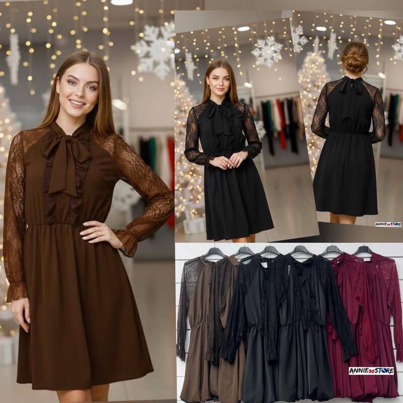 Sukienki damskie (Włoskie produkt) Roz Standard, Mix Kolor Paczka 6 szt 1