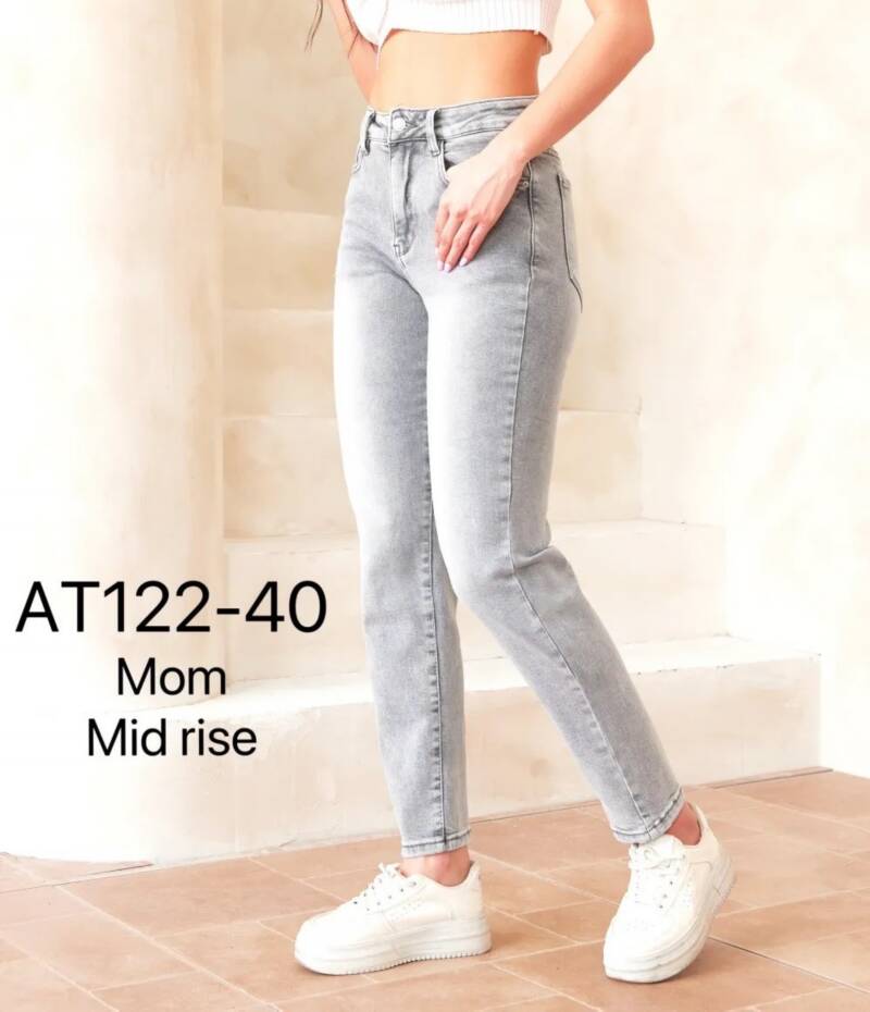 Spodnie damskie jeansy Roz XS-XL, 1 Kolor Paczka 10 szt