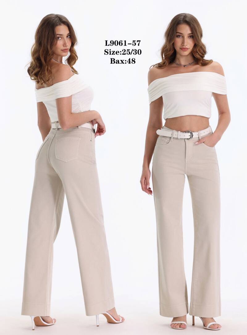 Spodnie damskie jeansy Roz 25-30, 1 Kolor Paczka 12 szt