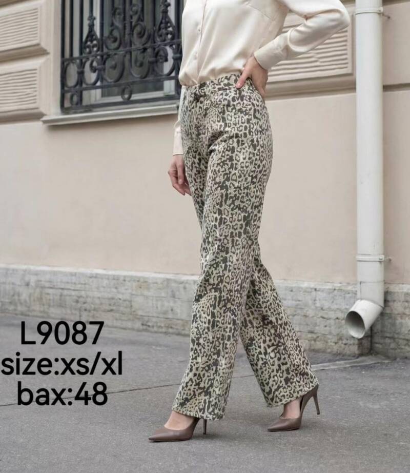 Spodnie damskie jeansy Roz XS-XL, 1 Kolor Paczka 12 szt 1