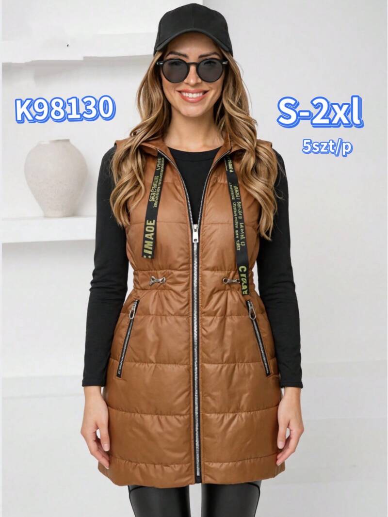 Kamizelki damskie Roz S-2XL, Mix Kolor .Paczka 5 szt