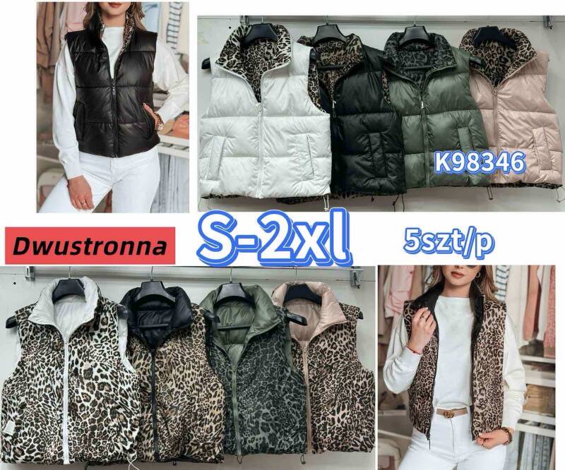 Kamizelki damskie Roz S-2XL, Mix Kolor .Paczka 5 szt 1