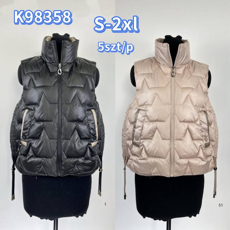 Kamizelki damskie Roz S-2XL, Mix Kolor .Paczka 5 szt 1