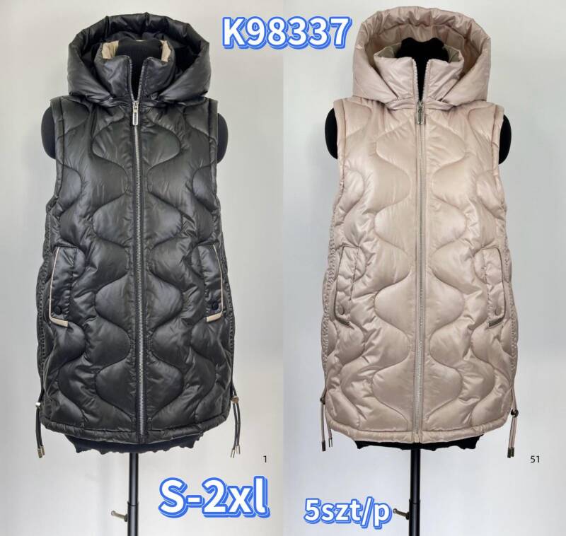 Kamizelki damskie Roz S-2XL, Mix Kolor .Paczka 5 szt