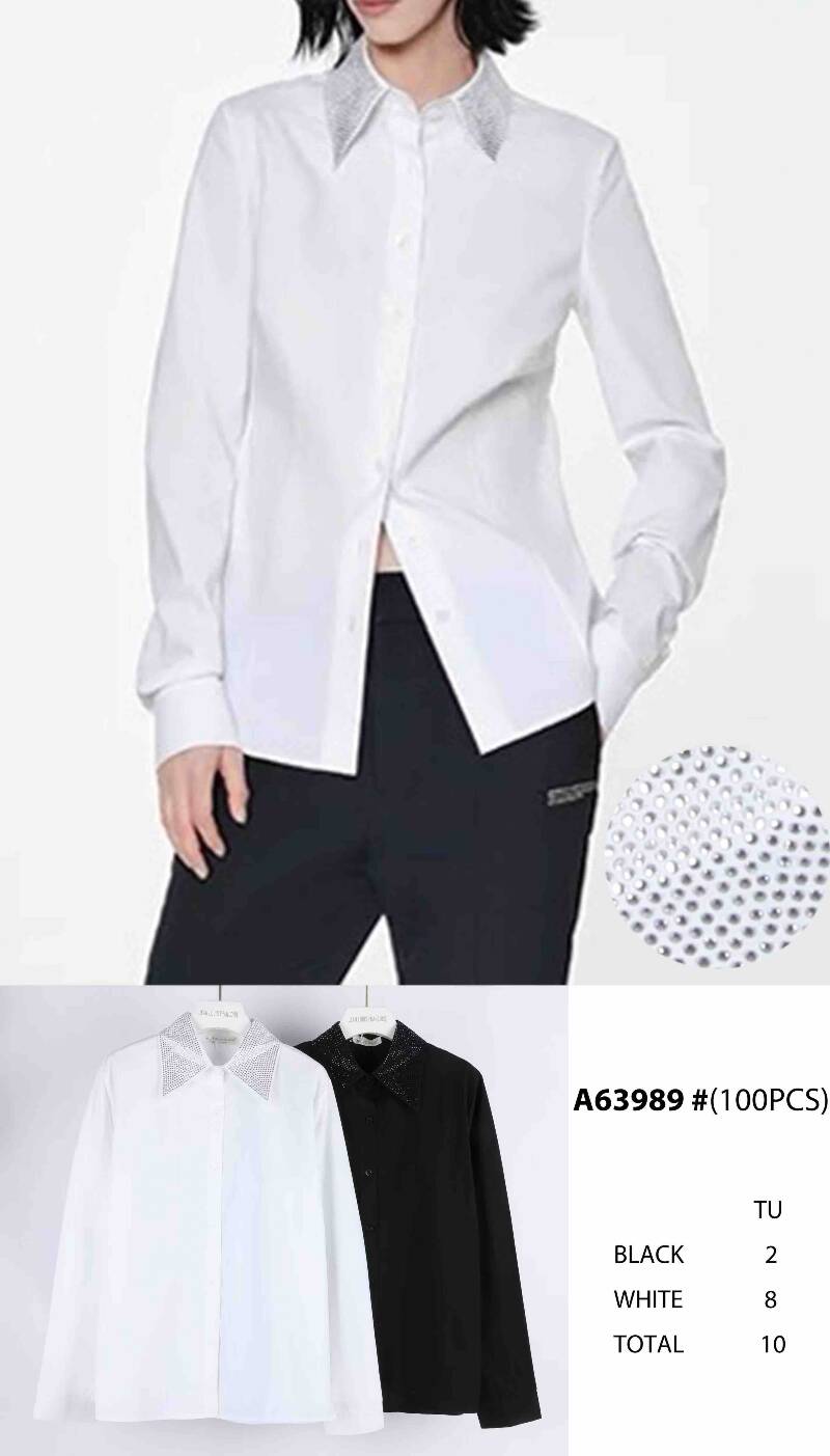 Bluzy damskie (Francja produkt) Roz Standard, Mix Kolor .Paczka 10 szt