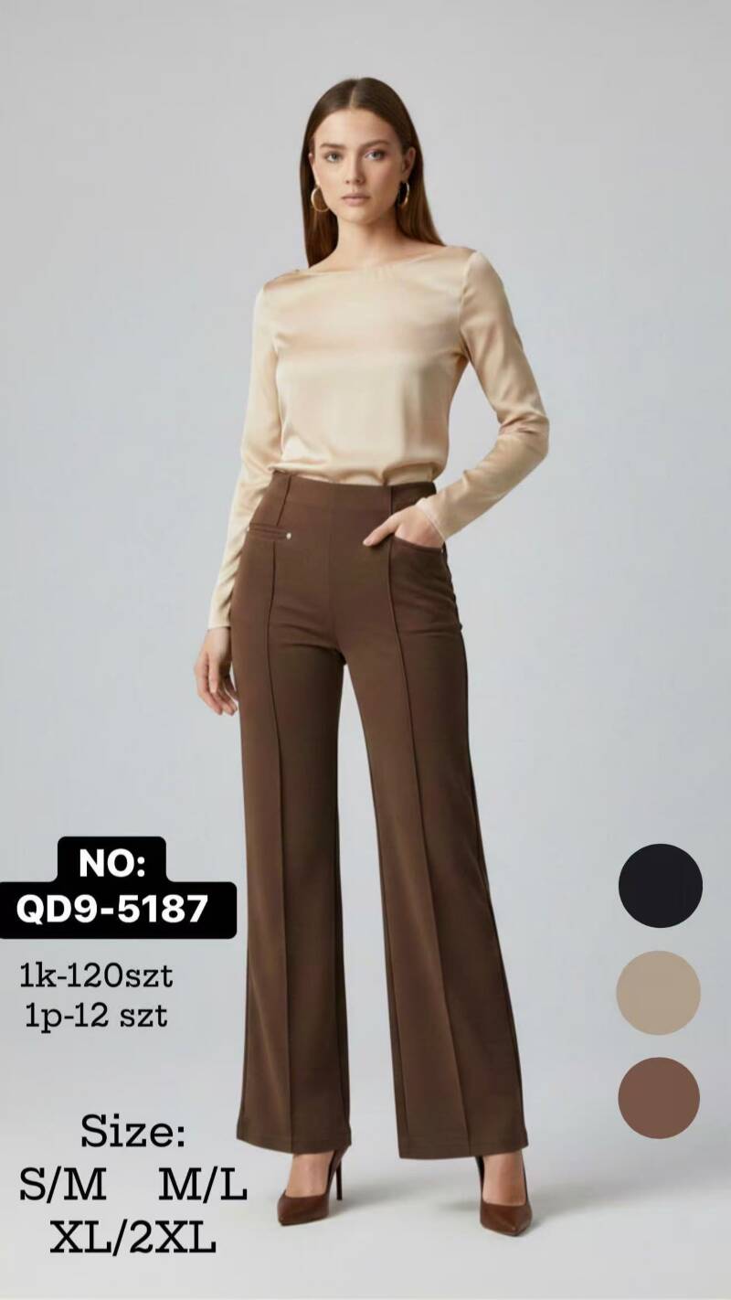 Spodnie damskie Roz S-2XL, Mix Kolor Paczka 12 szt