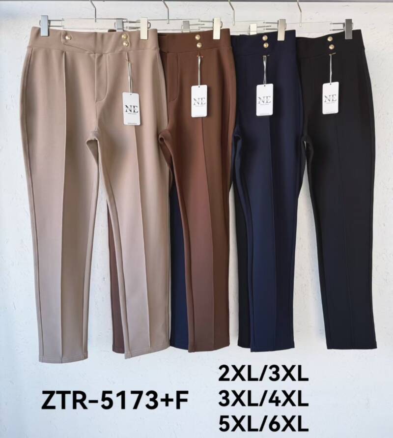 Spodnie damskie Roz 2XL-6XL, Mix Kolor Paczka 12 szt