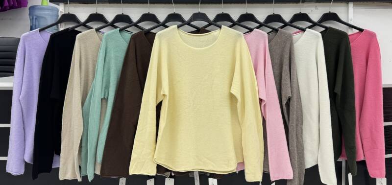 Bluzki damskie (Włoskie produkt) Roz Standard, Mix Kolor Paczka 5 szt