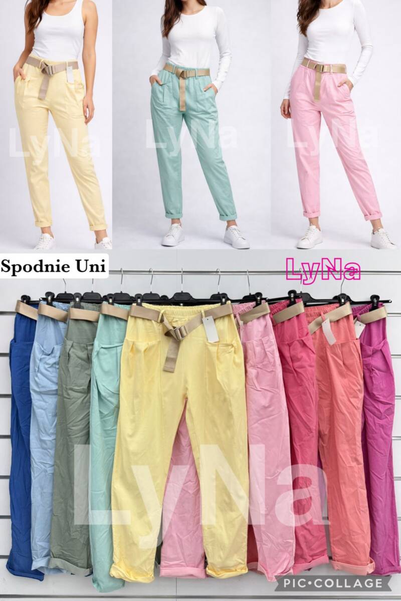 Spodnie damskie (Włoskie produkt) Roz Standard, Mix Kolor Paczka 5 szt