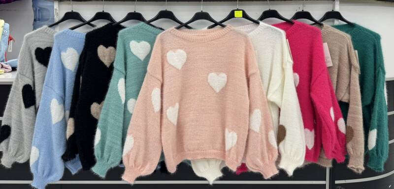 Bluzki damskie (Włoskie produkt) Roz Standard, Mix Kolor Paczka 5 szt